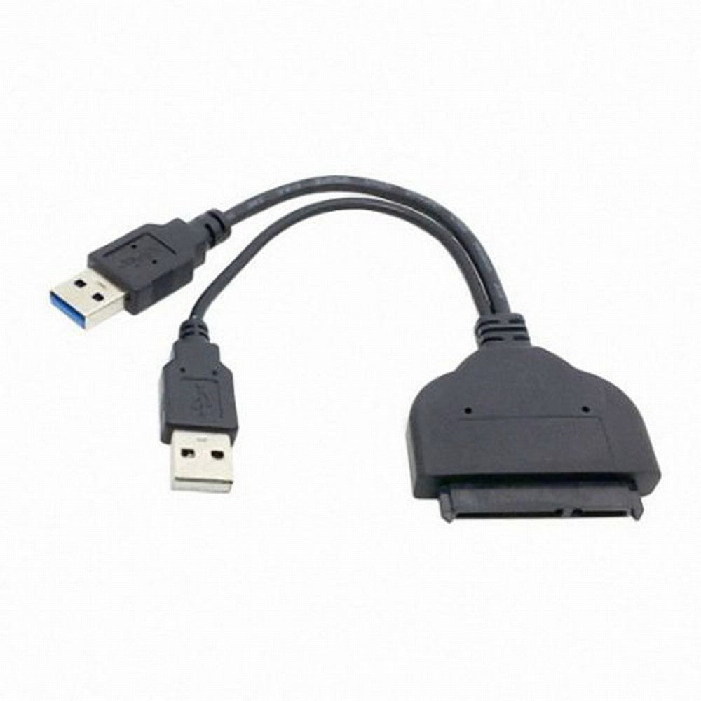 USB 3.0 to SATA 22pin 2.5" Hard Disk to 2 in 1 Combo Mini PCI- E 2 Lane M.2 NGFF mSATA SSD Adapter Converter U3-067+SA-130