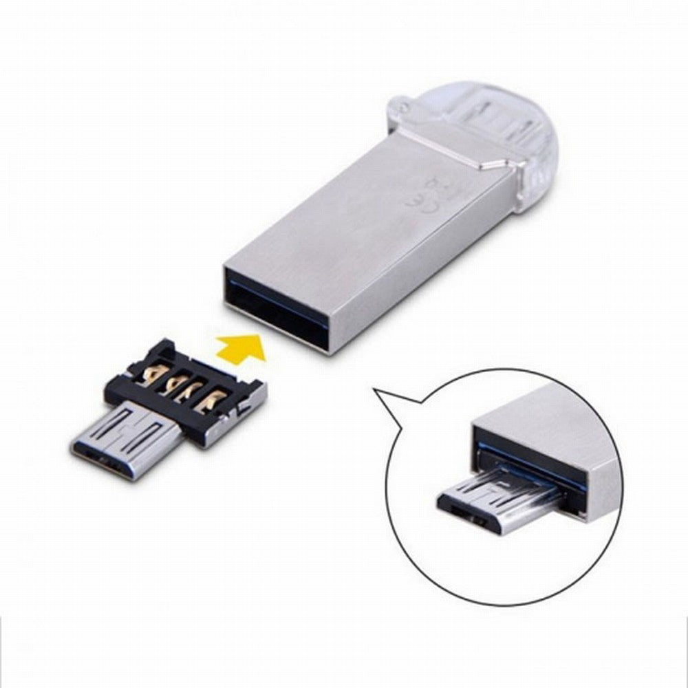 Ultra Mini DM Micro USB 5pin OTG Adapter Connector for Cell Phone Tablet USB Cable Flash Disk U2-186