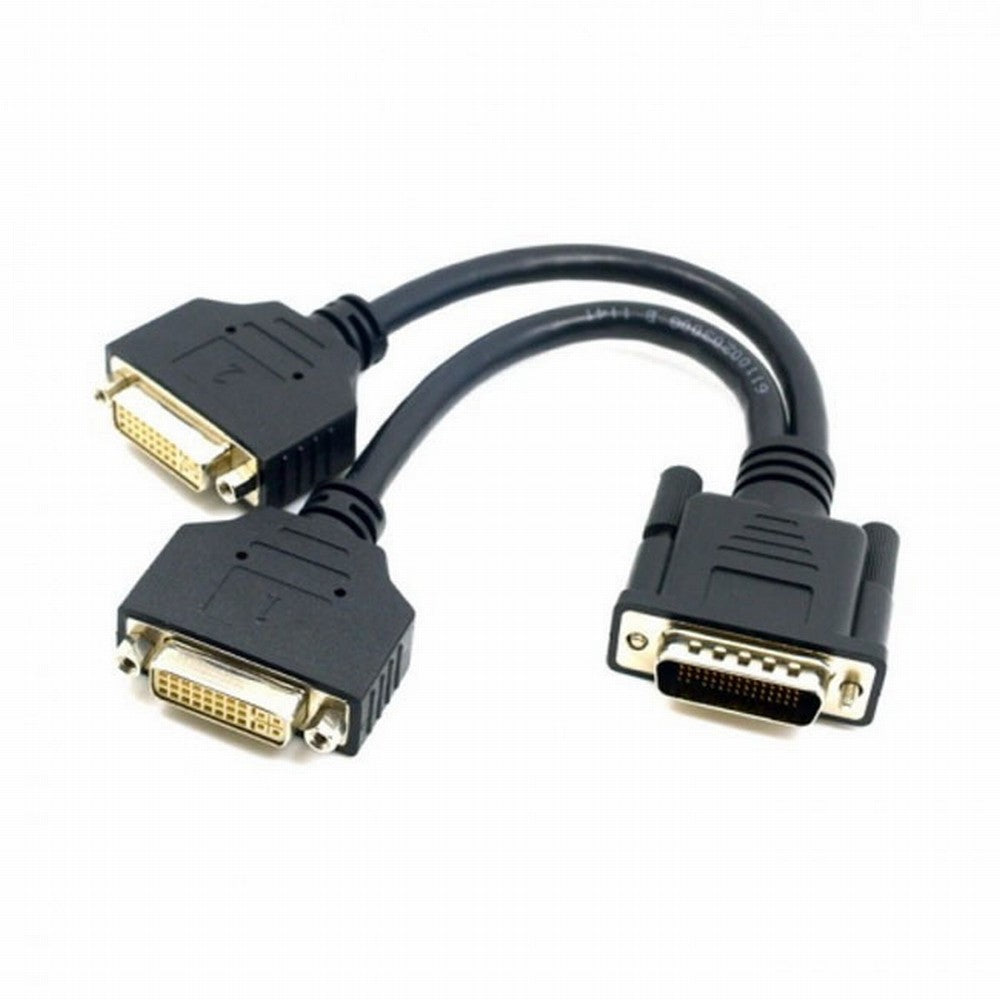 DMS-59pin Male to Dual DVI 24+5 Female Female Splitter Extension Cable for Graphics Cards Monitor DB-033