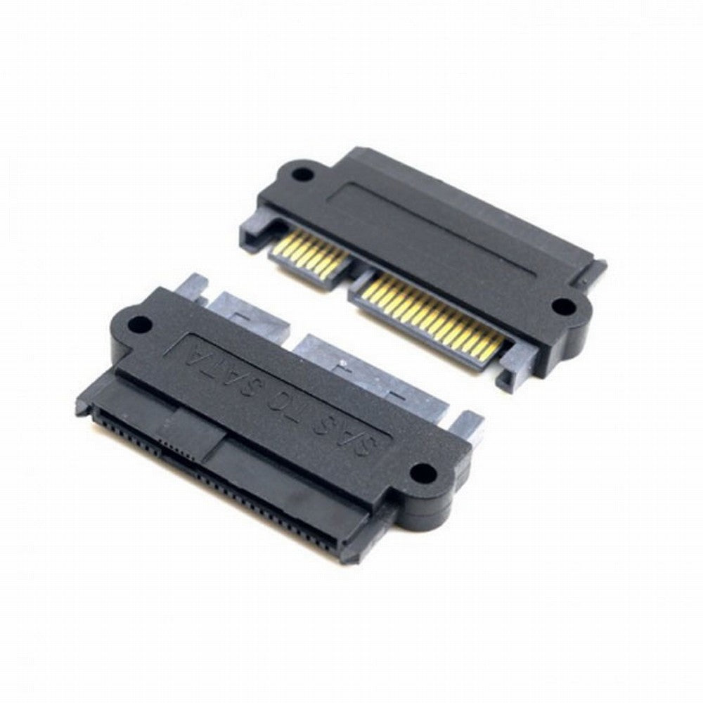 SFF-8482 SAS 22 Pin to 7 Pin + 15 Pin SATA Hard Disk Drive Raid Adapter with 15 Pin Power Port SF-092