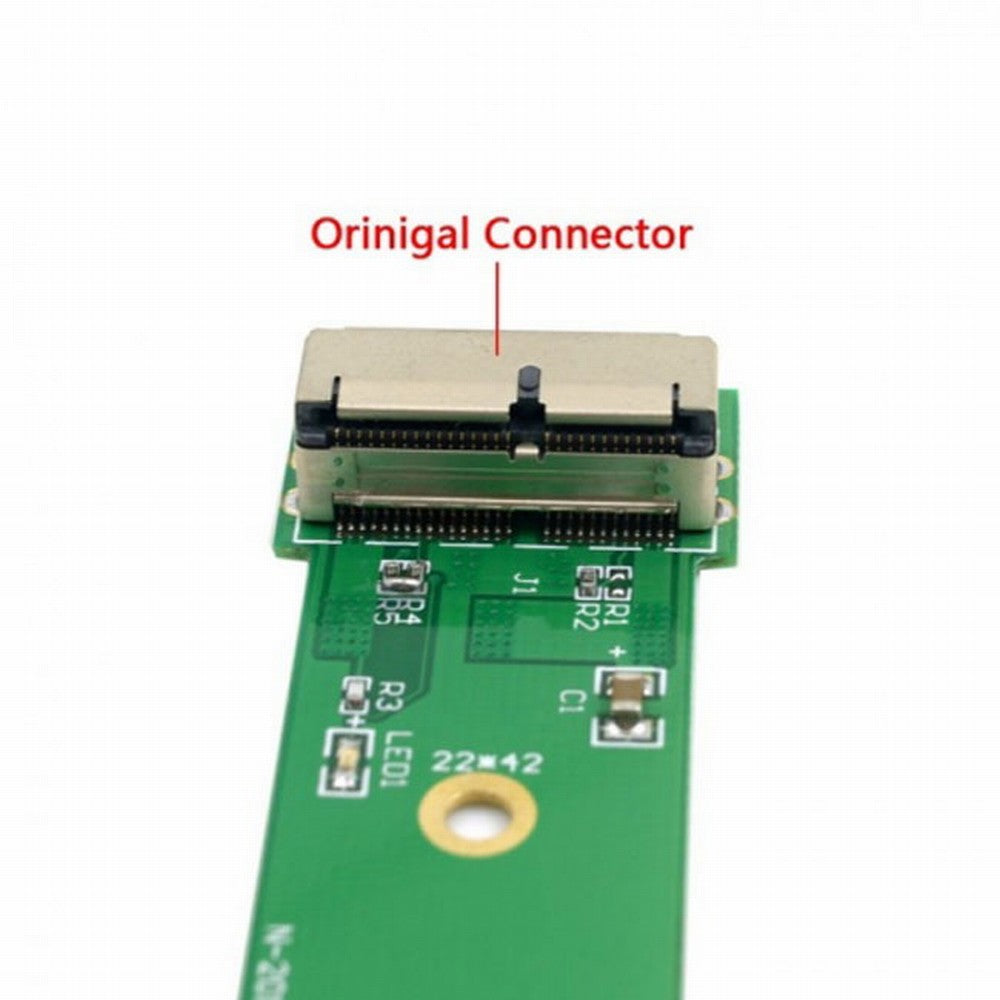 PCI Express PCI-E 4X M.2 NGFF M-Key to 2013 2014 2015 Apple Macbook SSD Convert Card for A1493 A1502 A1465 A1466 SA-091