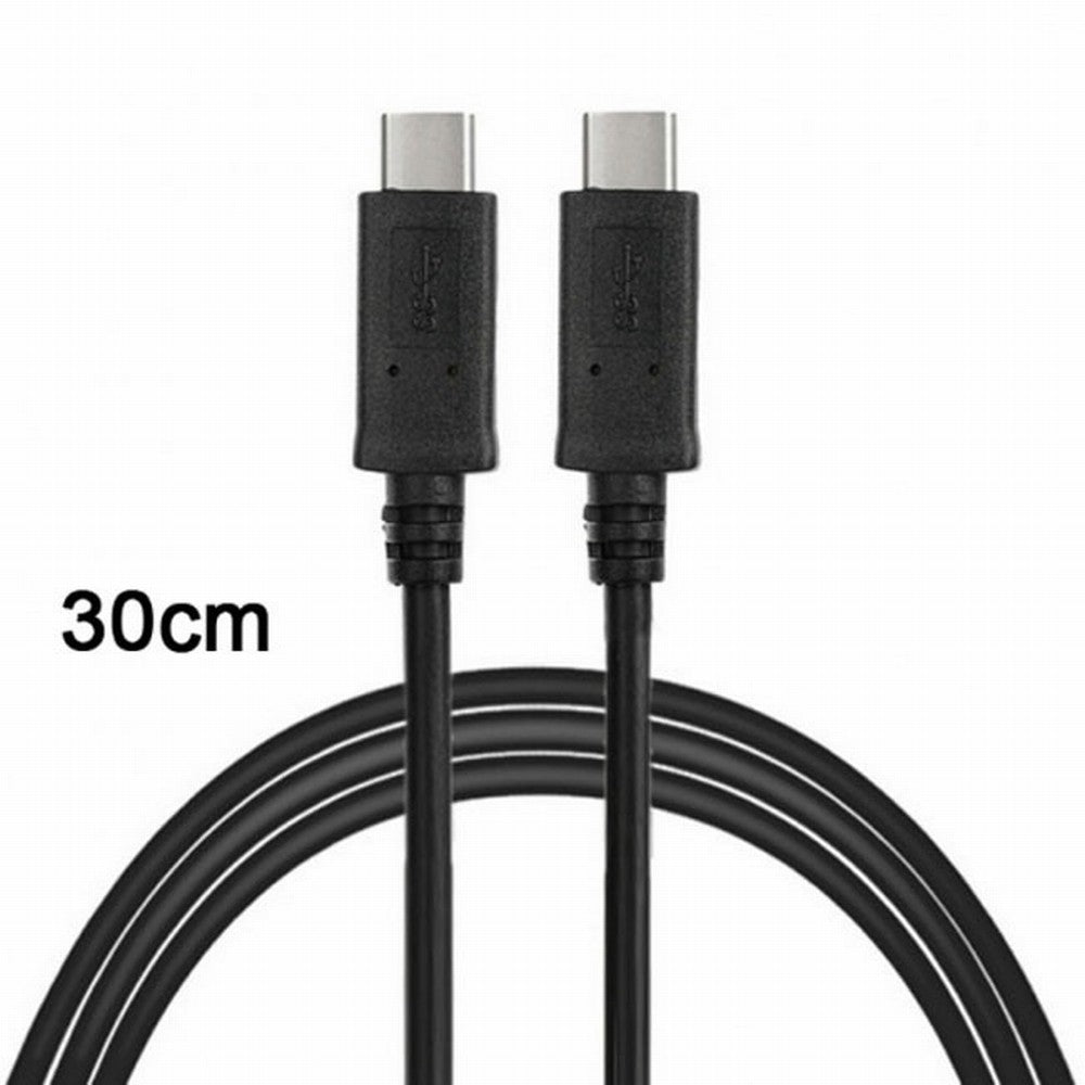 USB-C USB 3.1 Type C Male Connector to Male Data Video Cable for Tablet Phone 65W Disk Drive UC-198-BK