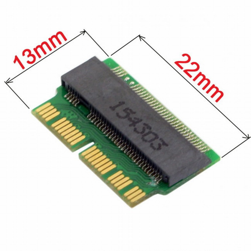 12+16pin 2014 2015 Macbook to M.2 NGFF M-Key AHCI SSD Convert Card for A1493 A1502 A1465 A1466 SA-113