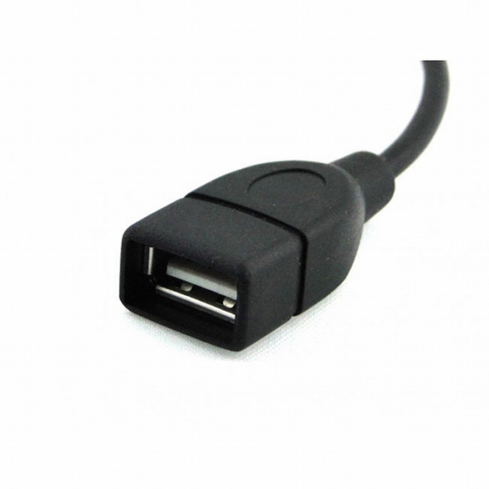 90D Left Angled Type USB 2.0 A Male to USB Female M/F Extension Cable CC-U2-002-LE