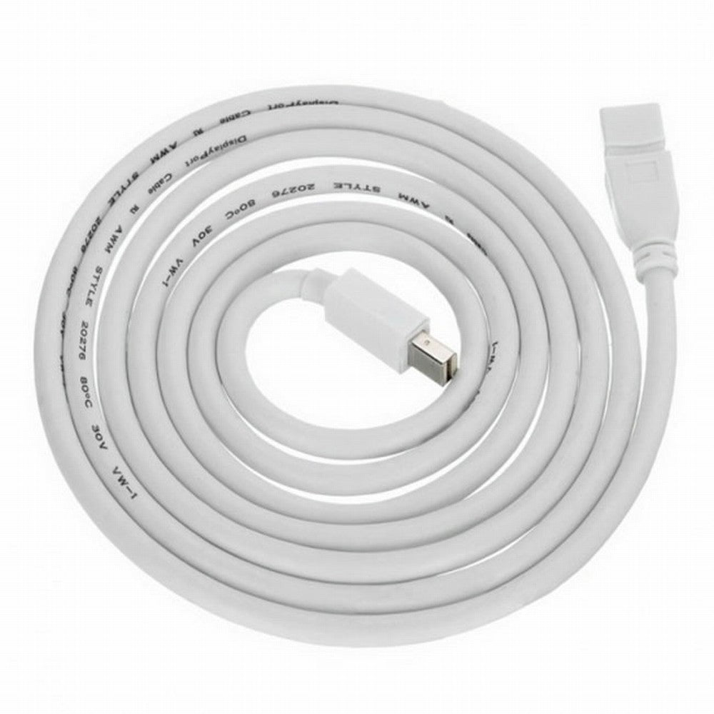6ft Mini DisplayPort Male to Mini DP DisplayPort Female Extension Cable 1.8m DP-019