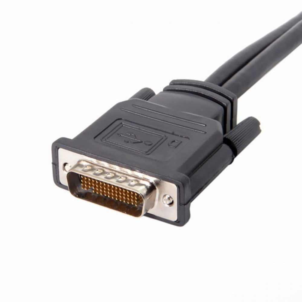 DMS-59Pin Male to Dual HDMI 1.4 HDTV Female Splitter Extension Cable for PC Graphics Card DB-028