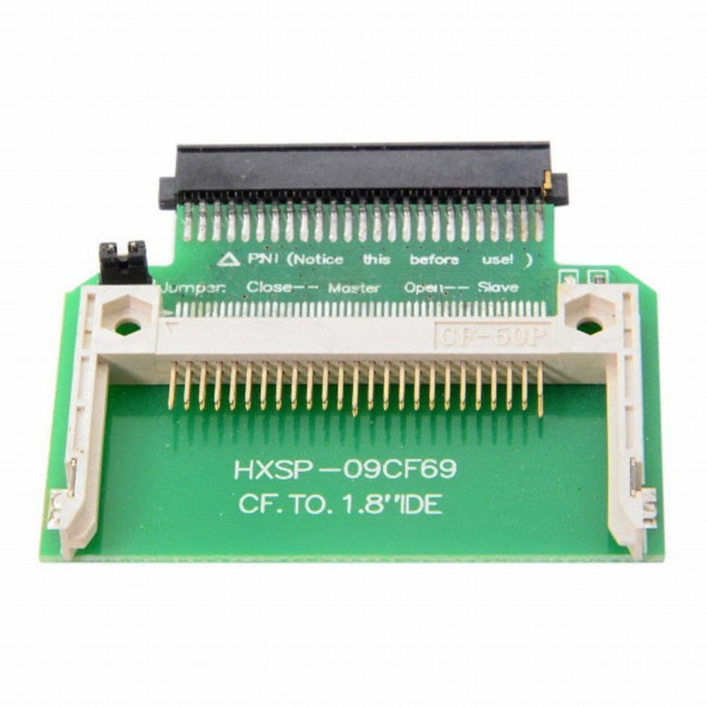 CF Compact Flash Memory Card to 50pin 1.8 Inch IDE Hard Drive SSD Converter Adapter EP-035