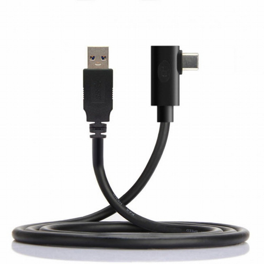 Fit for Oculus Link VR USB 3.1 Type-C Left Right Angled Type to Standard USB3.0 Data Cable CC-UC-135