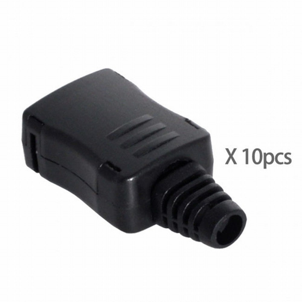 10set DIY 4pin USB 2.0 Type C Female Socket Connector SMT type with PC Board Housing 3.0mm SR UC-071