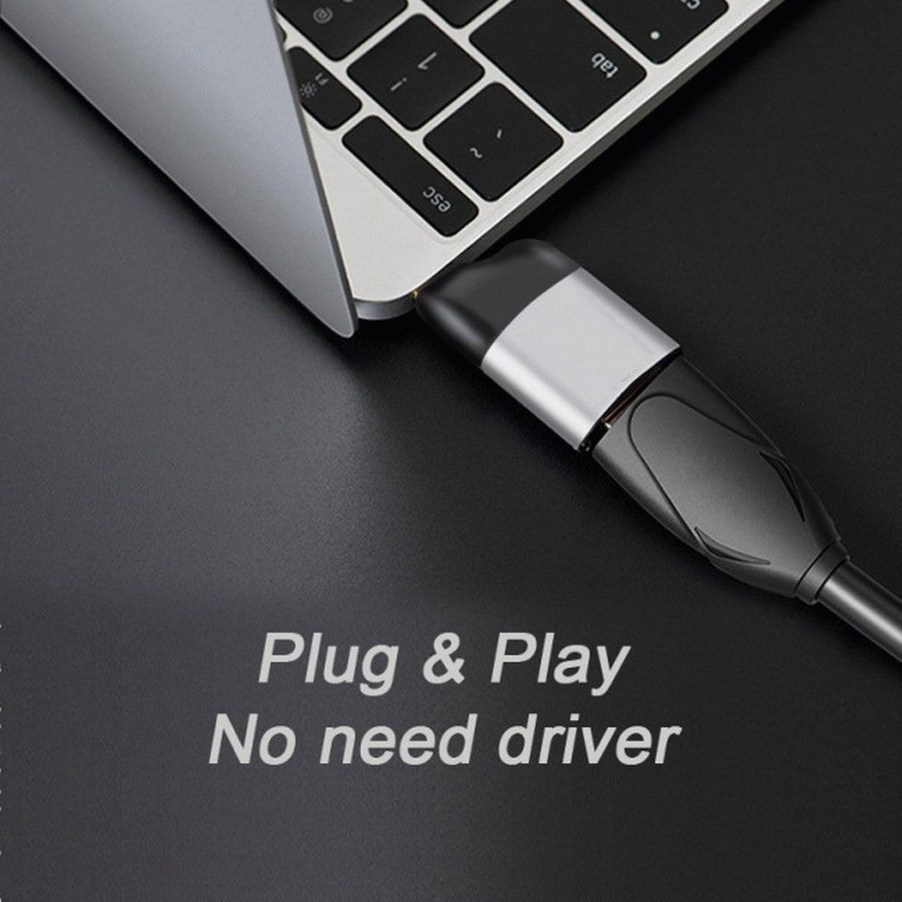 Cablecc USB-C to DP DisplayPort Monitor Adapter, 60Hz 4K/2K Video Converter for Tablet, Smartphone and Laptop