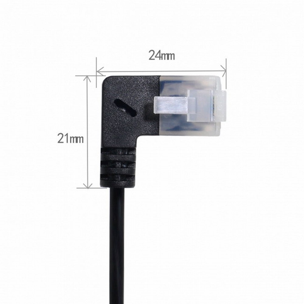 Ultra Slim Cat6 Ethernet Cable RJ45 Left to Right Angled 25cm UTP Network Cable Patch Cord 90 Degree Cat6a Lan for Laptop Router TV BOX UT-008-LR