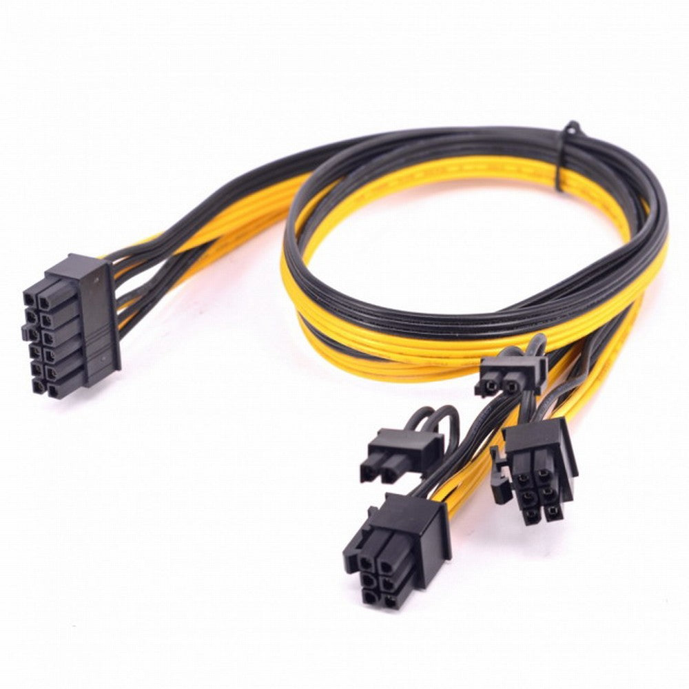 12Pin to ATX Dual 8Pin 6Pin Splitter GPU Graphics Card Modular Power Supply Cable for 3080 3090 AX850 AX750 AX650 PW-026
