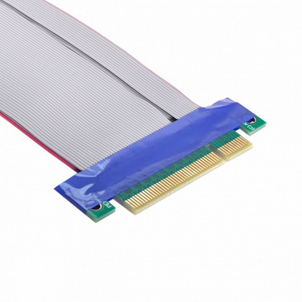 PCI-E Express 8X to 8x Male to Female Slot Riser Extender Card Ribbon Flexible Cable 20cm EP-008