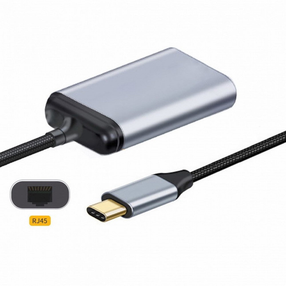 USB-C Type-C USB3.1 to 1000Mbps Gigabit Ethernet Network LAN Cable Adapter for Laptop UC-006-LAN