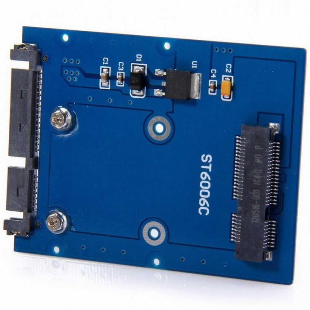 Slim Type Mini PCI-E mSATA SSD to 2.5" SATA 3.0 22pin HDD Adapter Hard Disk PCBA SA-066