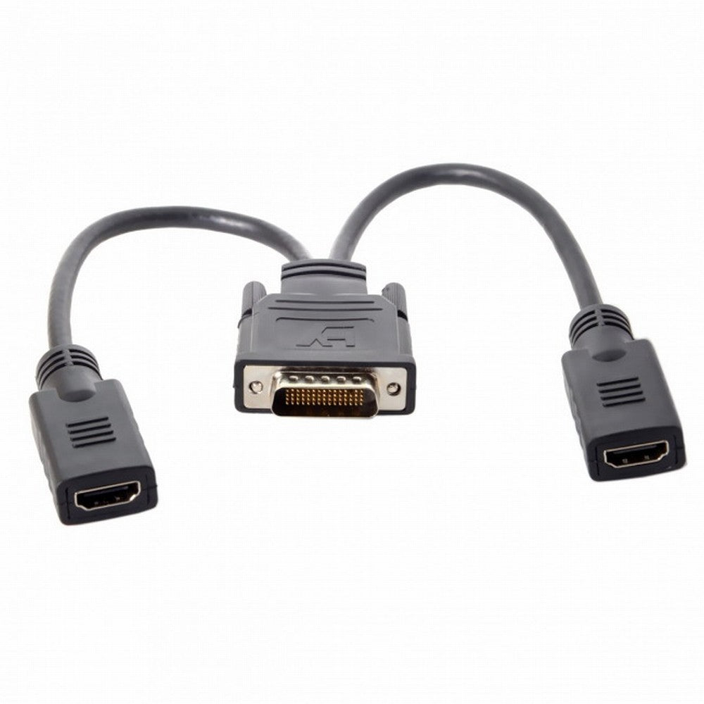 DMS-59Pin Male to Dual HDMI 1.4 HDTV Female Splitter Extension Cable for PC Graphics Card DB-028