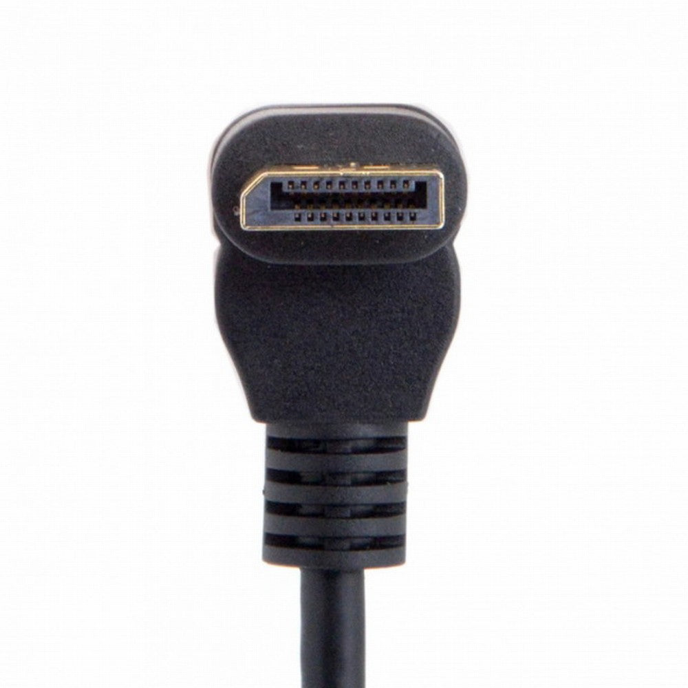 DisplayPort Display Port Male to Female 90 Degree Up Angled Extension Cable DP-015-UP