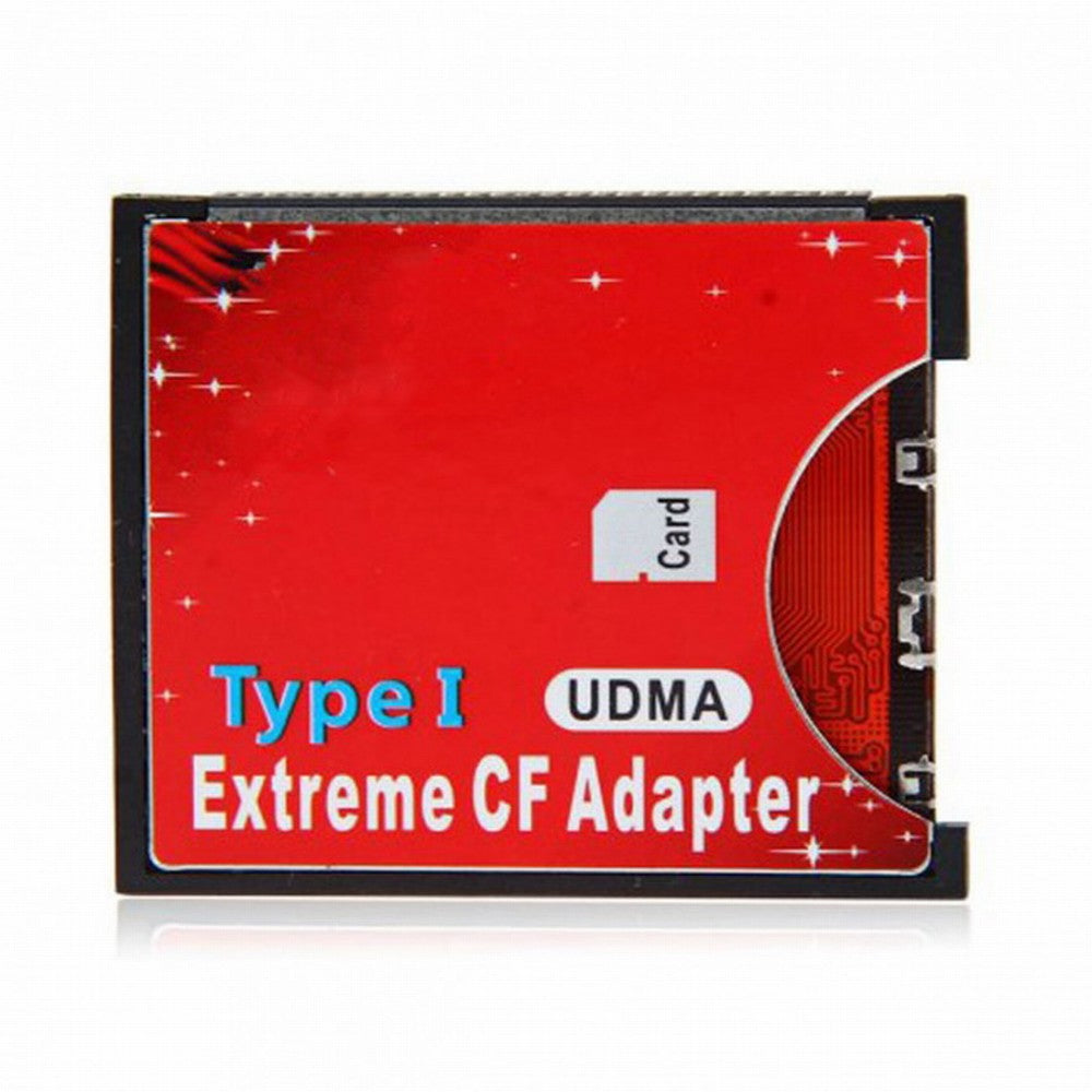 SD SDHC SDXC to High-Speed Extreme Compact Flash CF Type I Adapter For 16/32/64/128 GB EP-078
