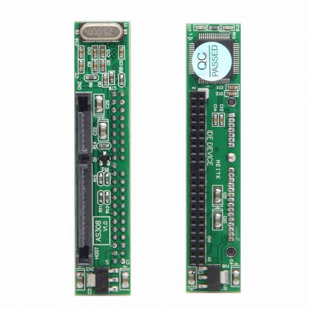 IDE 44Pin Disk to SATA Female Converter Adapter PCBA for Laptop 2.5" Hard Disk Drive EP-044