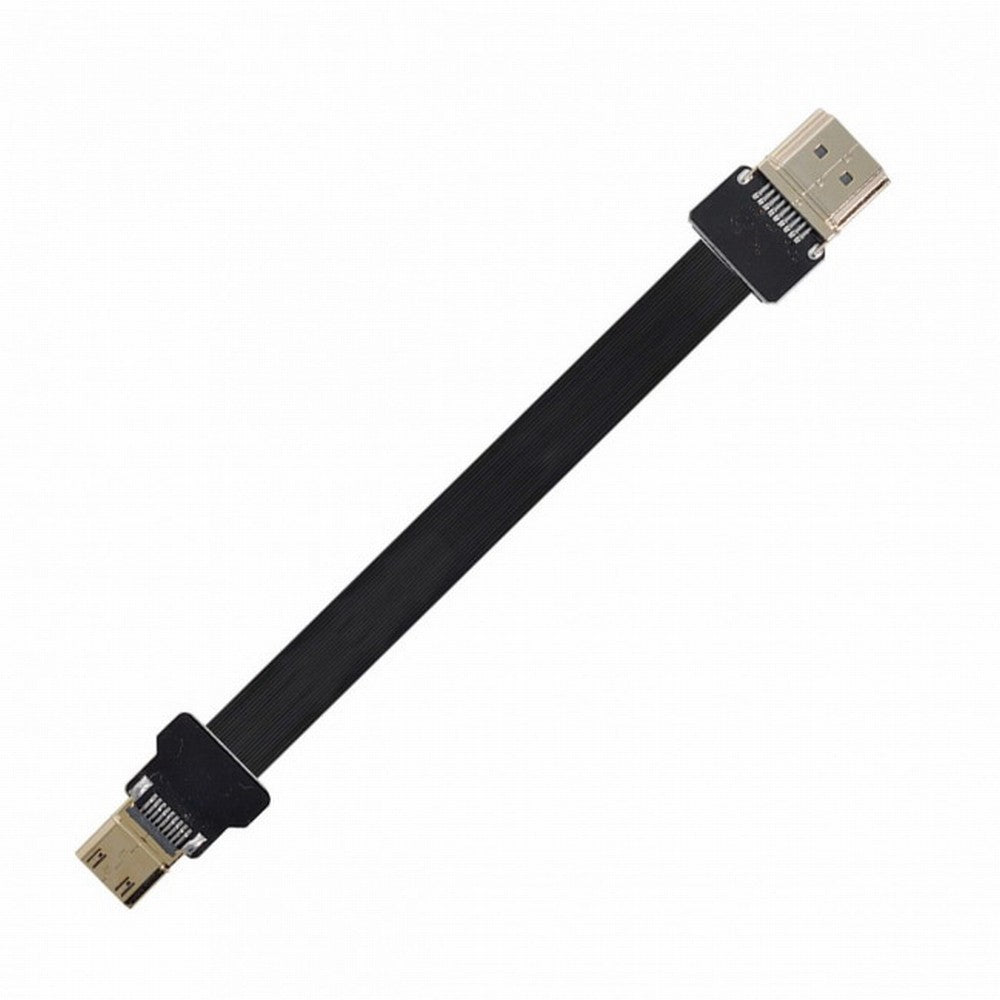 CYFPV Mini HDMI Male to HDMI Male FPC Flat Cable 1080P for FPV HDTV Multicopter Aerial Photography CC-HD-190-BK