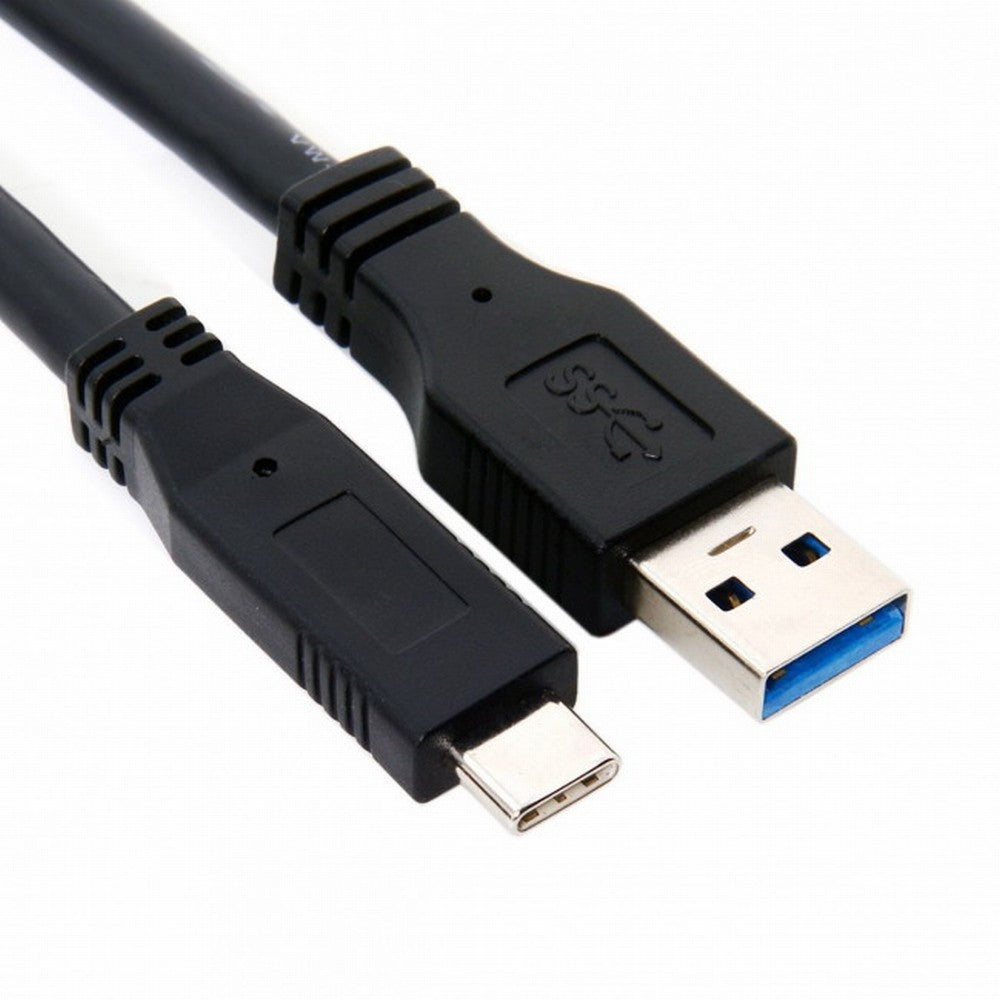 5m USB-C USB 3.1 Type C Male to USB3.0 Type A Male Data Cable for Tablet Phone Hard Disk Drive UC-199-BK-5.0M