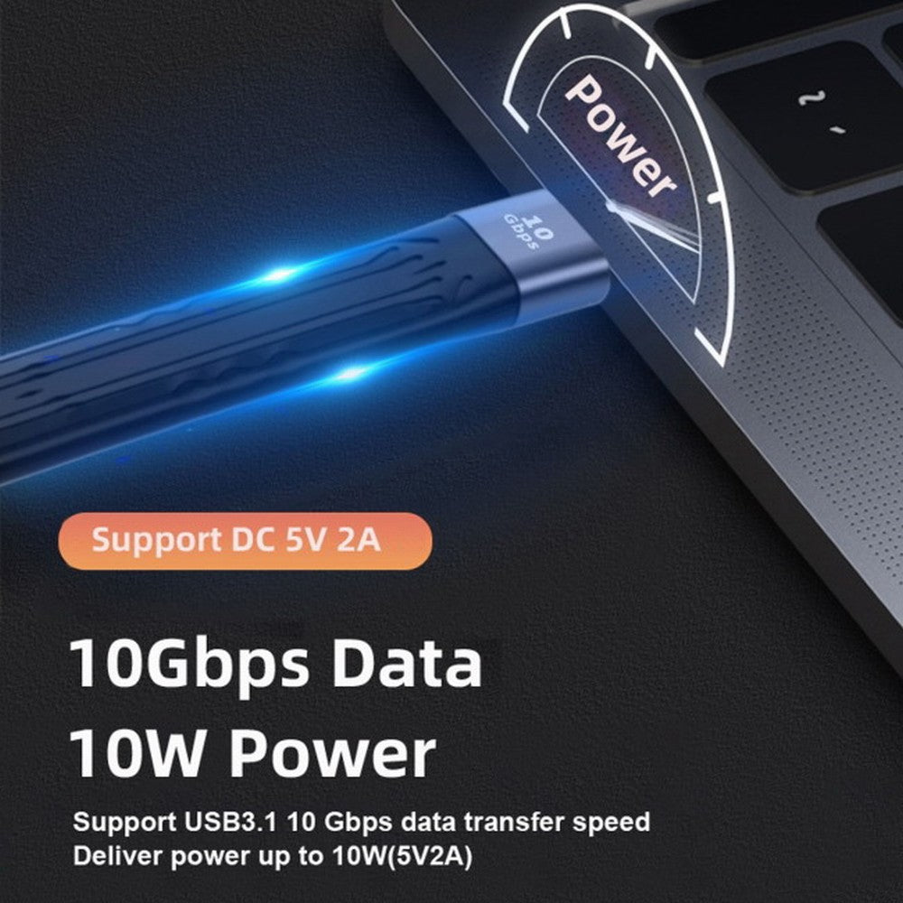 10Gbps USB 3.1 Type A Male to USB3.0 Type A Male Extension Flat Slim FPC Data Cable 13cm for Laptop Desktop U3-001-0.13M