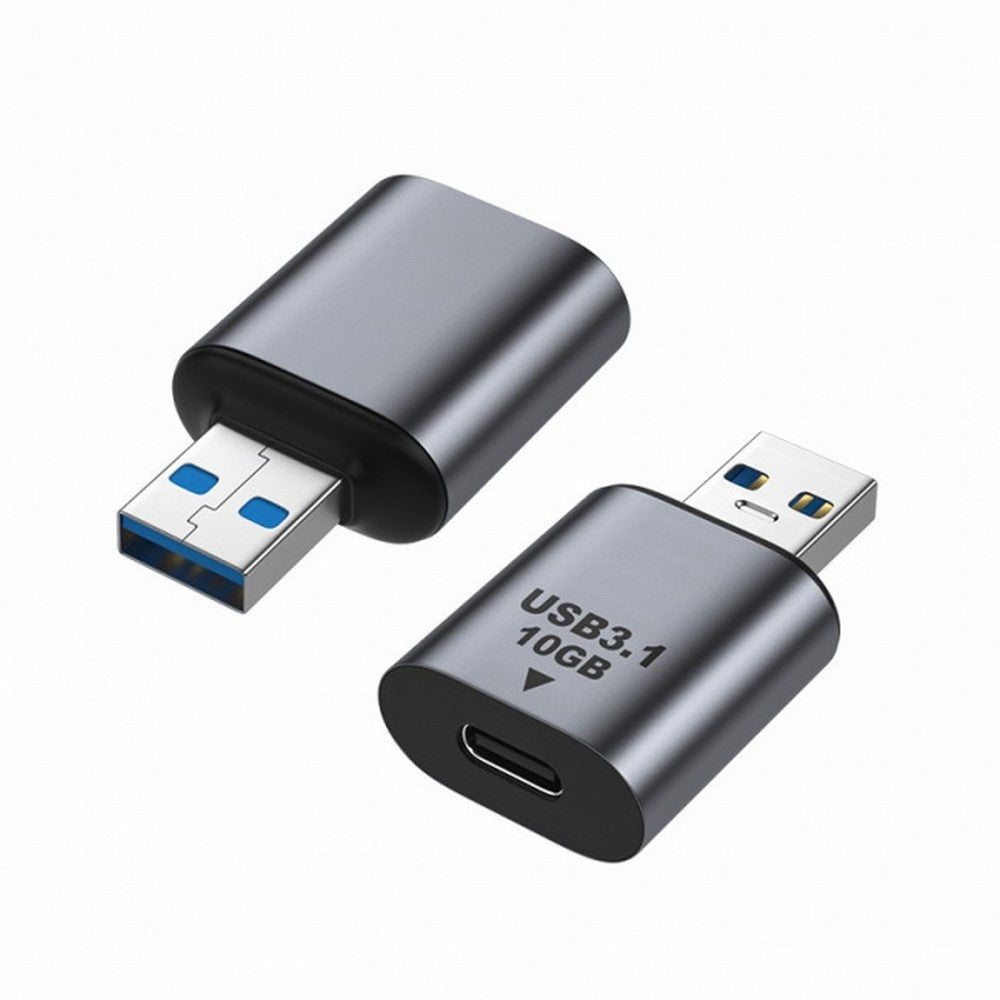 USB-C USB 3.1 Type C Female to USB 3.0 A Male Data Adapter 10Gbps Data Power for Laptop Tablet Phone UC-082-AMCF