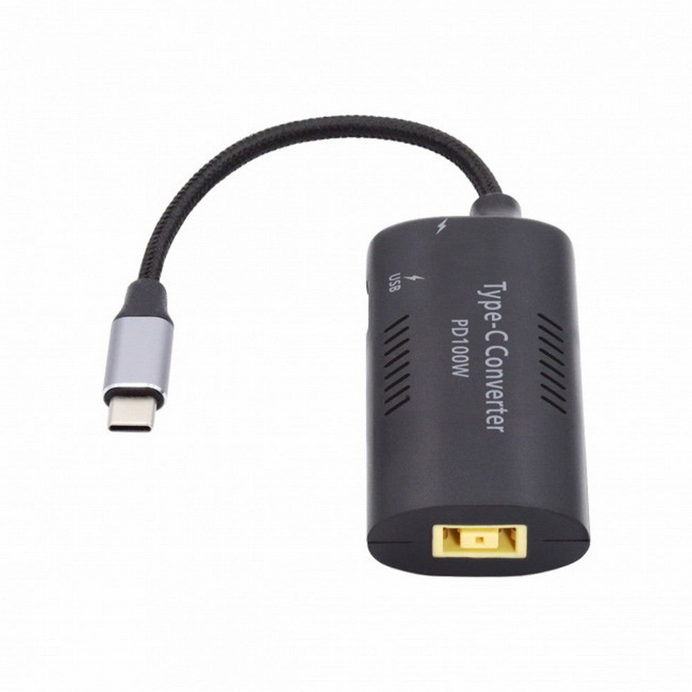 Rectangle Power Thinpad X1 Input to 100W Dual Type C USB-C and Type-A Output PD Emulator Trigger Charge Cable UC-121-1145MM