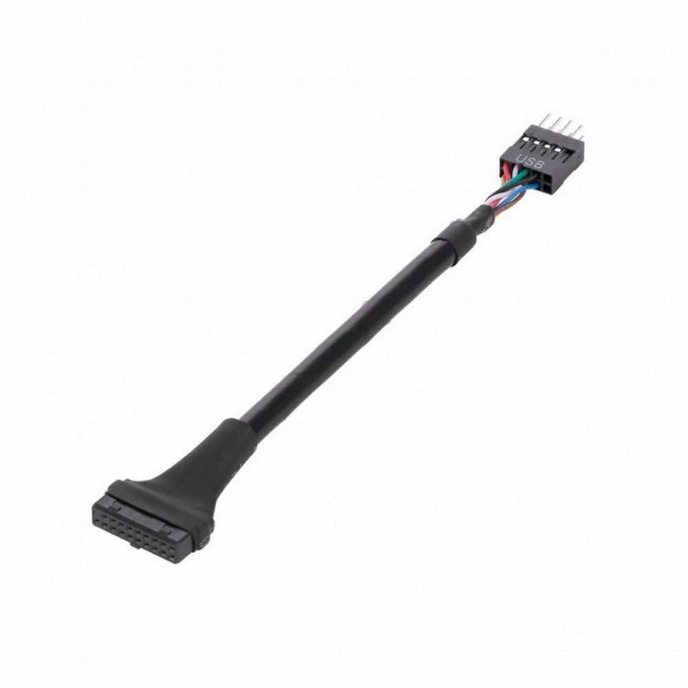USB 3.0 20pin Motherboard Housing Male to USB 2.0 9Pin Header Device Female Cable U3-107