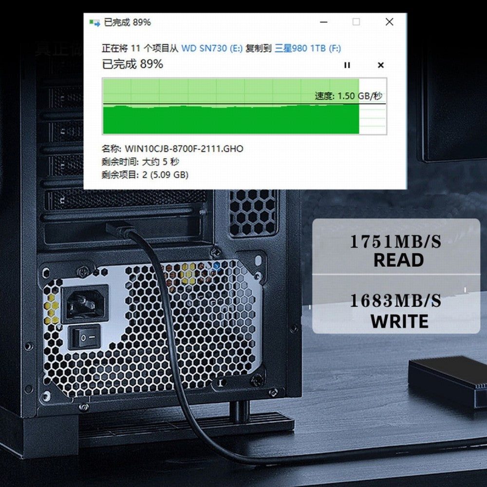 USB 3.2 Gen2 Type-C 20Gbps USB-C to PCI-E 4X Express Card Adapter for Desktop Motherboard UC-104-CF