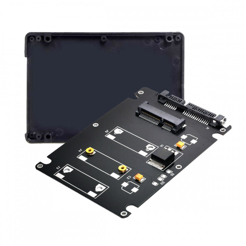 Mini PCI-E mSATA SSD to 2.5" SATA Hard Disk Enclosure Case Converter Adapter for MSATA SSD SA-092