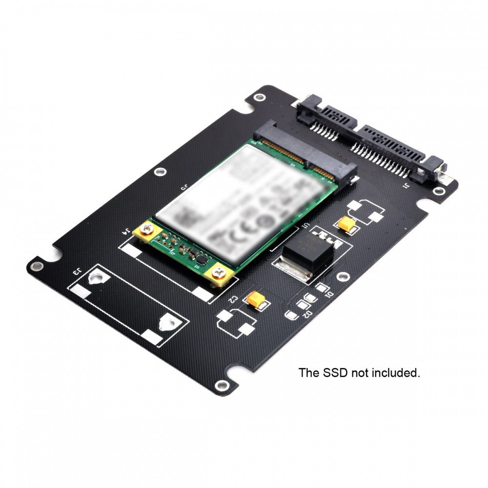Mini PCI-E mSATA SSD to 2.5" SATA Hard Disk Enclosure Case Converter Adapter for MSATA SSD SA-092