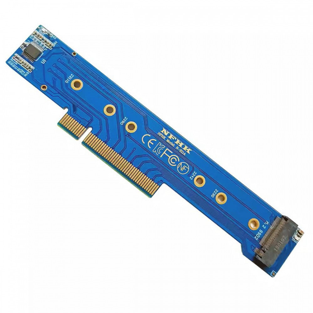 Low Profile Dual 2x NVME M.2 SSD to PCIE Express Gen4 X8 X16 Raid Card VROC Raid0 Hyper Adapter SA-012-LP