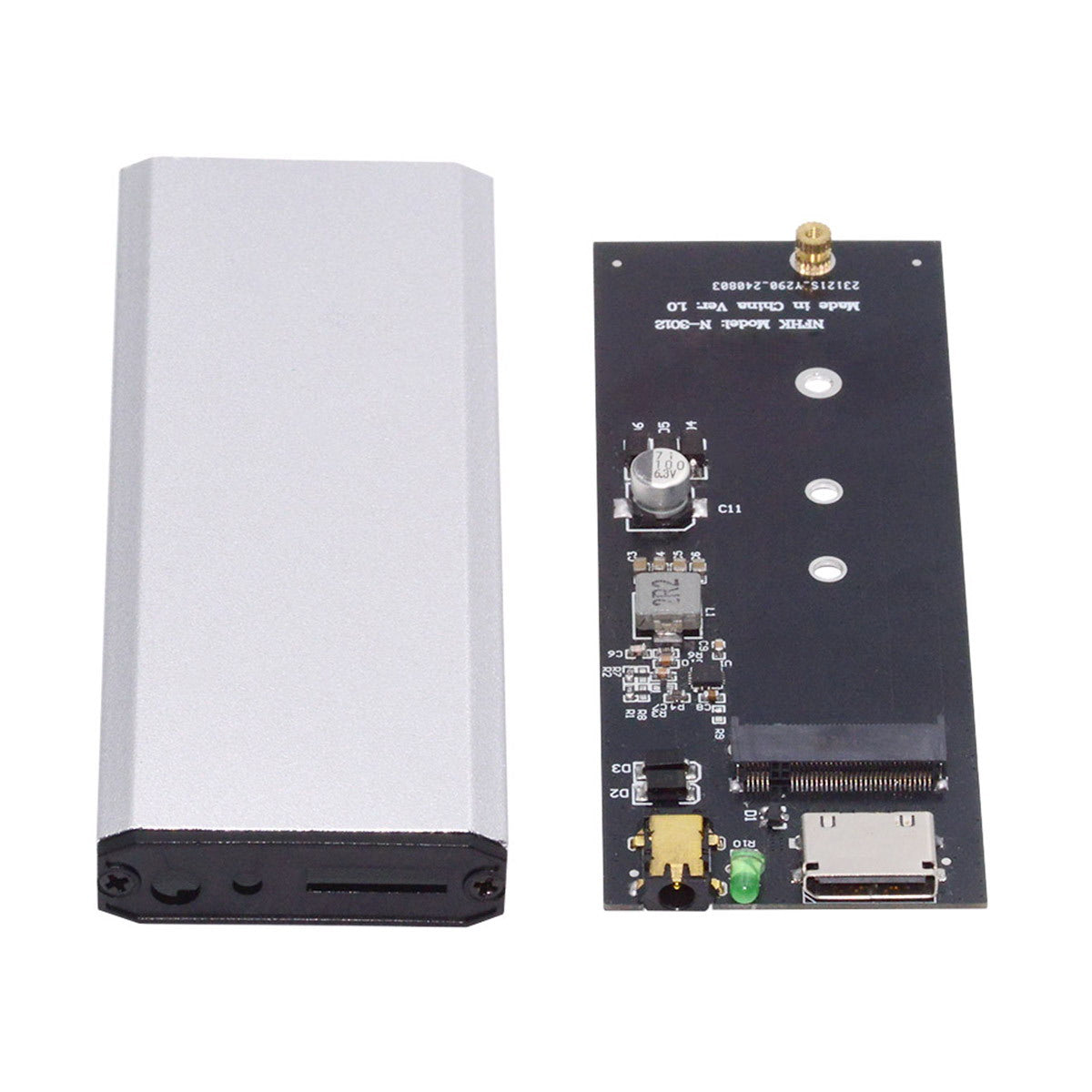 Oculink SFF-8612 SFF-8611 to M.2 NGFF M-Key to NVME PCIe SSD 2280 SSD Enclosure Adapter for Mainboard SF-087