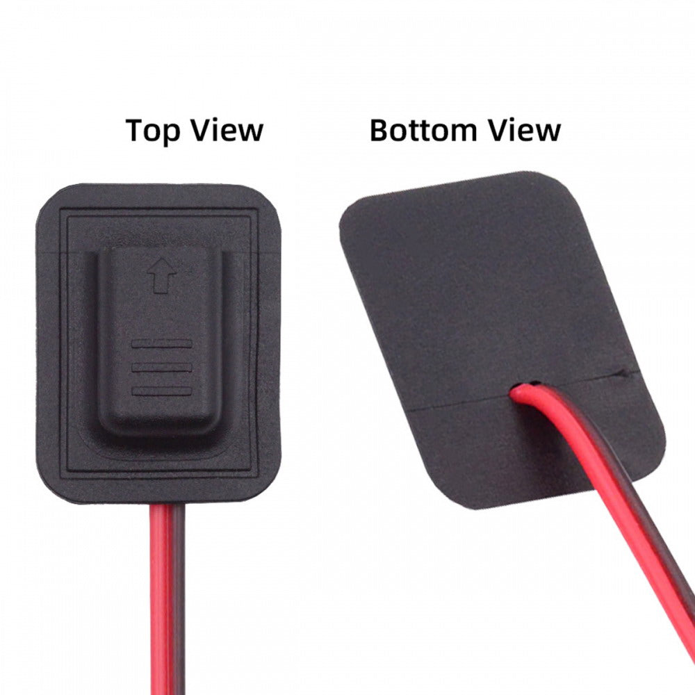 4pcs/lot Type-C Micro-USB DC 5.5x2.1mm 3.5X1.35mm Power Extension Cable for Backpack Charging Electric Heating Pads