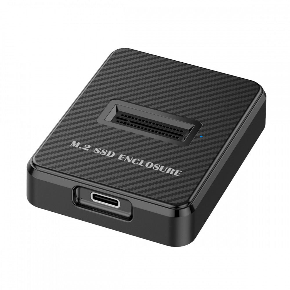 USB 3.0 USB-C Type-C to NVME M-key M.2 NGFF SATA SSD Docking Vertical External PCBA Case Enclosure RTL9210B Chipset