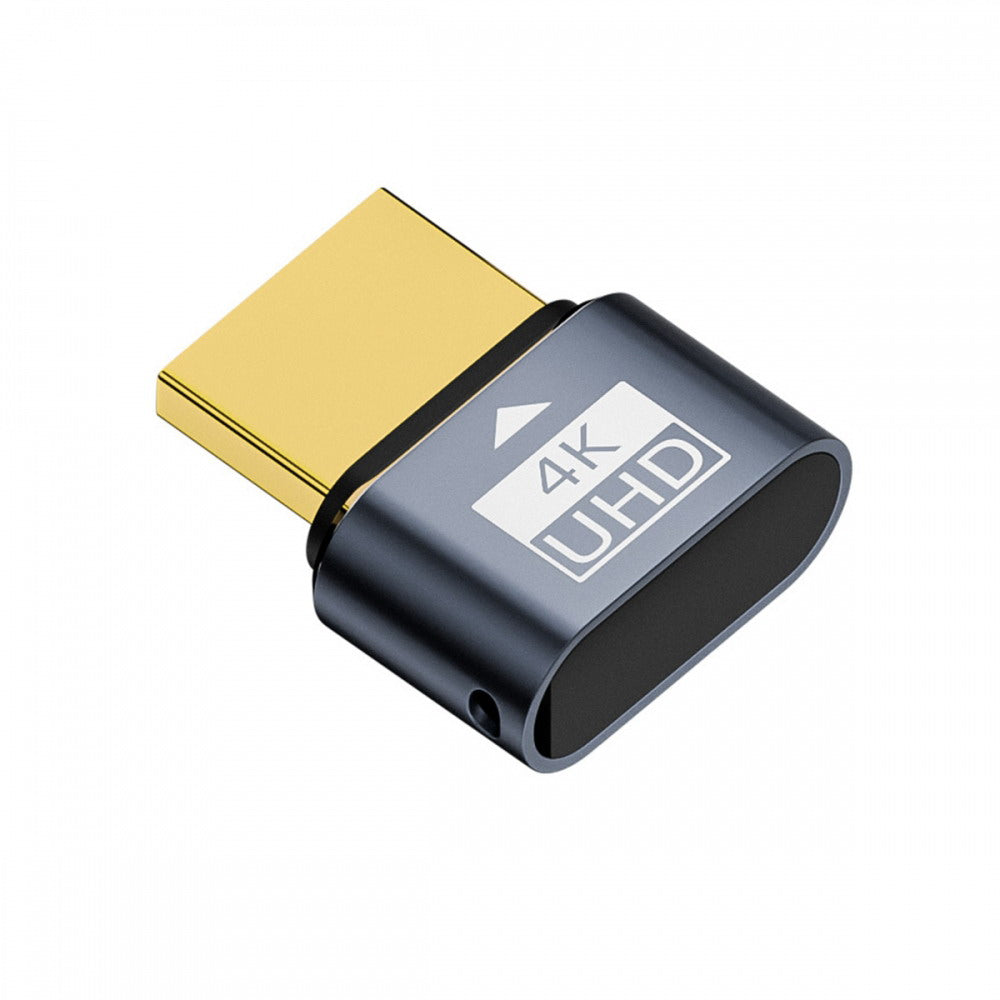 CY Virtual Display Adapter 4K HDMI 1.4 DDC EDID Dummy Plug Headless Ghost Display Emulator HDTV 4K@60Hz