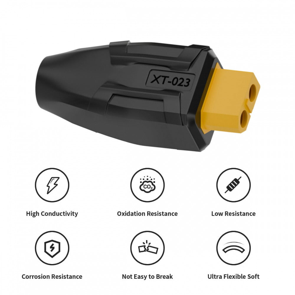 XT60 Female SC100 Protocol to DC 5.5x2.5mm Female Fast Charging Adapter for RC Lipo Battery Quadcopter Multicopter Aeromodelling