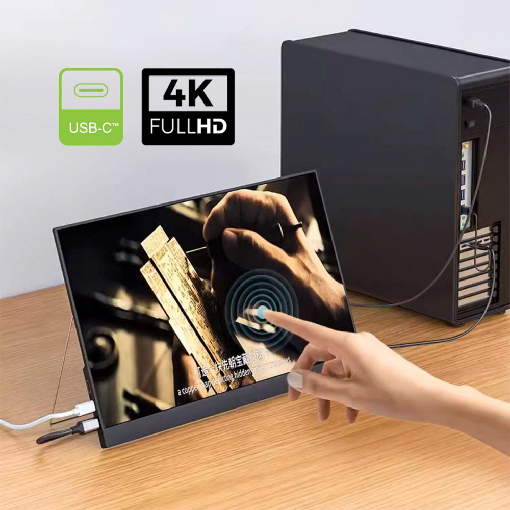 PCI-E Express 4x & Mini Displayport 1.4 Input to Dual 10Gbps USB 3.1 Type-C USB-C & 4K 60hz Output Desktop Graphics Expansion Card Adapter ASM3142