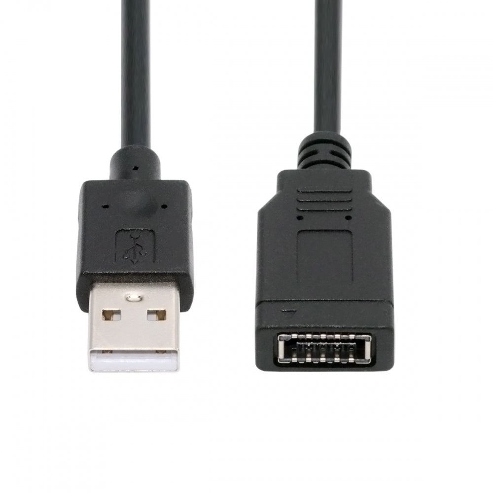 Single USB 3.1 Front Panel Socket Key-A Type-E to USB 2.0 Type-A Male Extension Cable