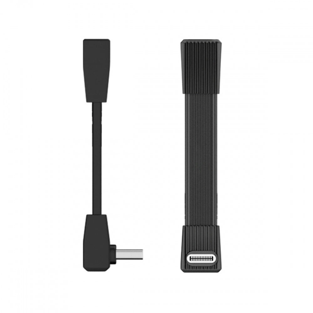 USB5.0 80Gbps Flat Slim FPC Male to Female Extension Cable Up Angled 90 Degree 240W 16K 8K 60Hz 5K Compatible with 40Gbps USB4.0 Thunderbolt3/4/5