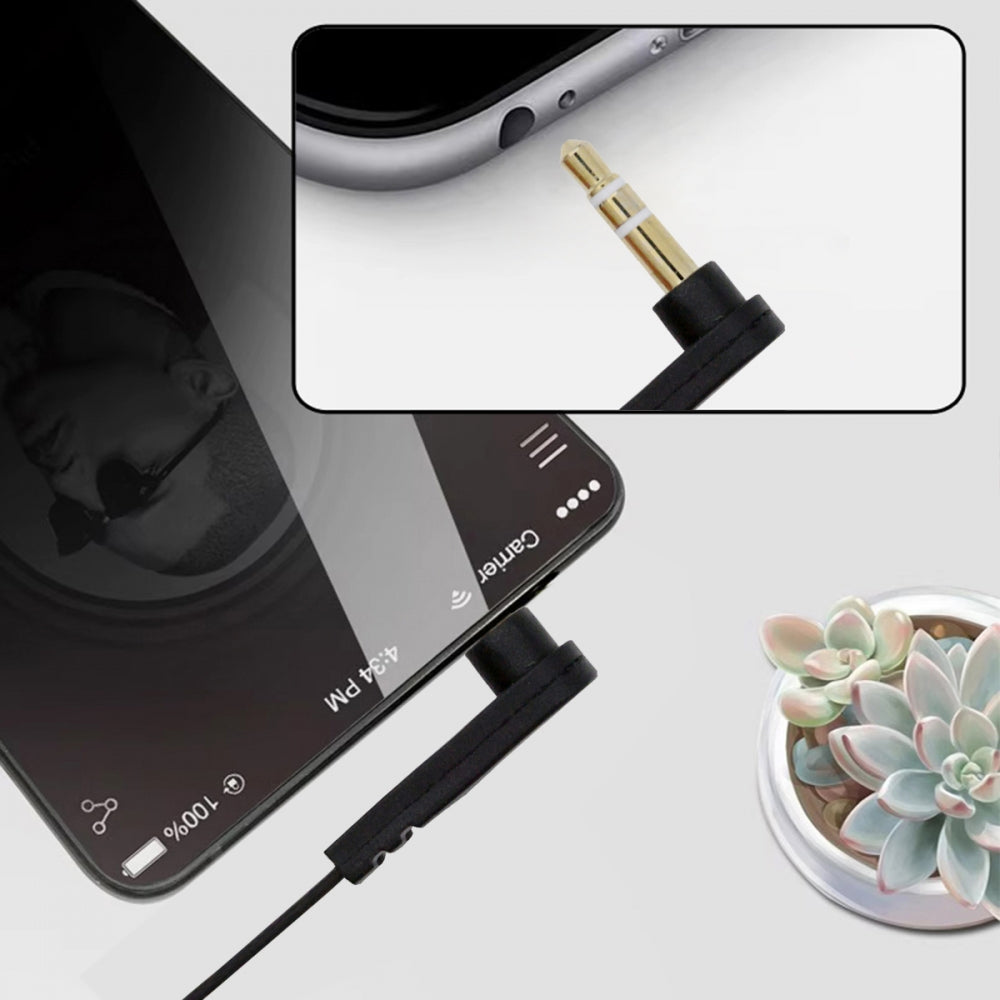 Ultra Slim Flat AUX 3.5mm 3-Poles Audio Stereo Male to Female Extension Speaker Cable 90 Degree Right Angled 15cm
