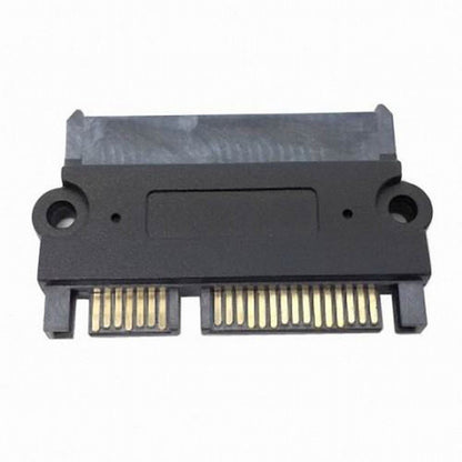 3.5" 2.5inch SATA 22Pin 7+15 Male to SATA 22P 7+15 Female extension convertor adapter with screw holes SA-029