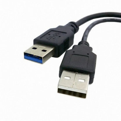 USB 3.0 to SATA 22Pin 2.5" Hard disk driver Adapter With extral USB Power cable U3-067