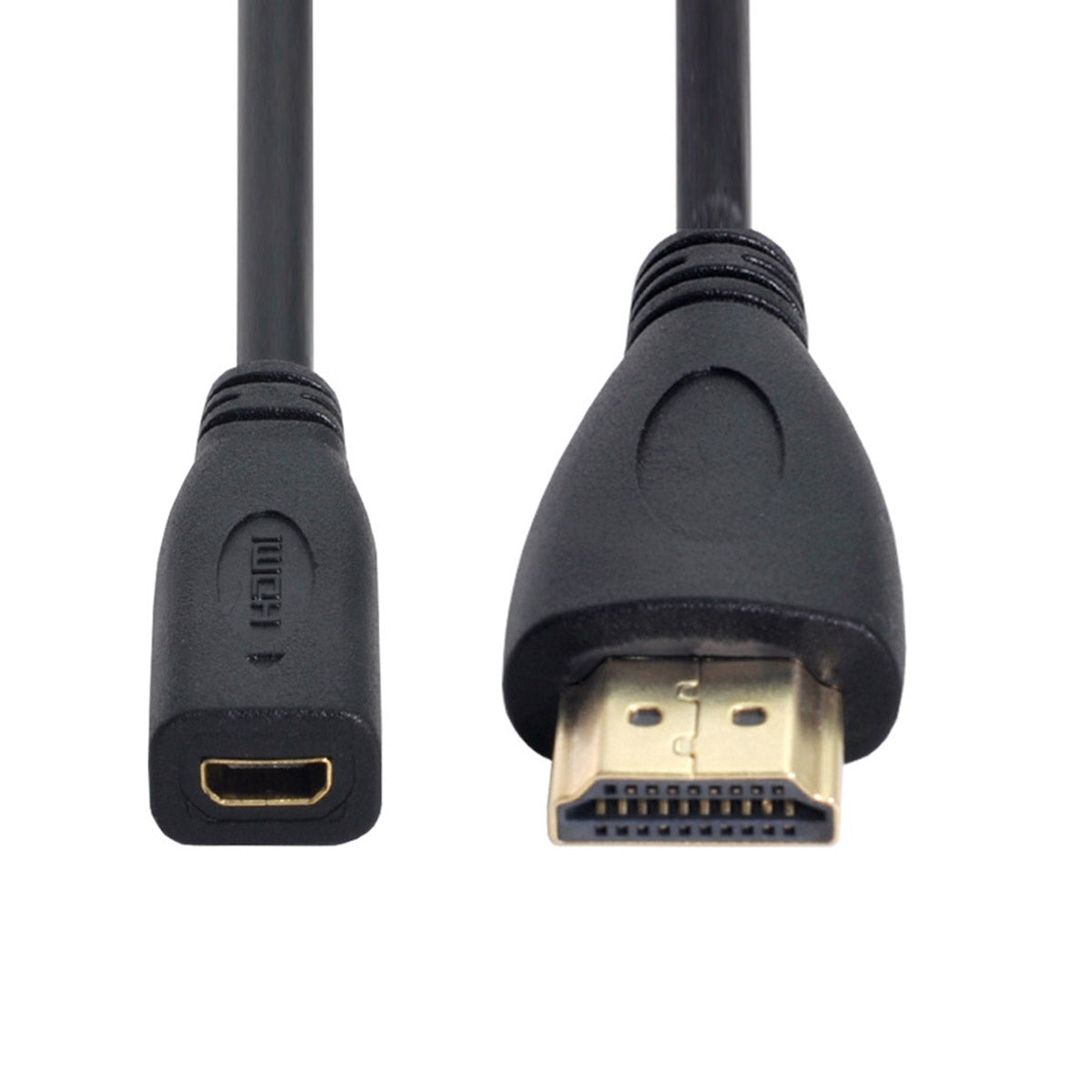 20cm Micro HDMI socket Female to HDMI Male adapter Cable for Tablet Cell Phone HD-026-AMDF
