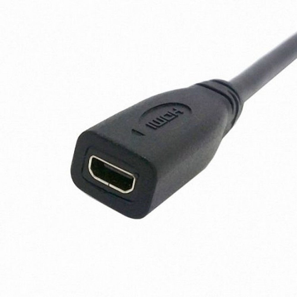 20cm Micro HDMI socket Female to HDMI Male adapter Cable for Tablet Cell Phone HD-026-AMDF