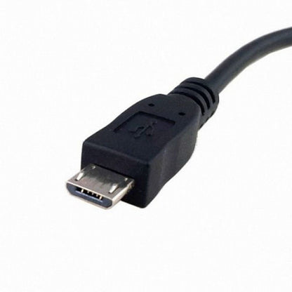 Black Color Micro USB 2.0 OTG Host Flash Disk Cable with USB power for Galaxy S3 i9300 S4 i9500 Note2 Note3 S5 U2-165