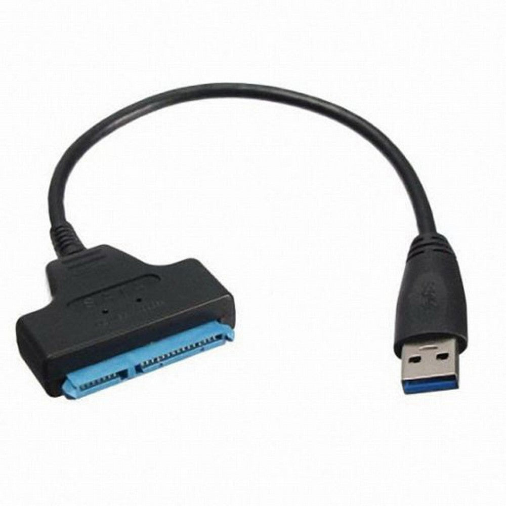 Super speed 5Gbps USB 3.0 to SATA 22 Pin Adapter Cable for 2.5" Hard disk driver SSD U3-077-BK