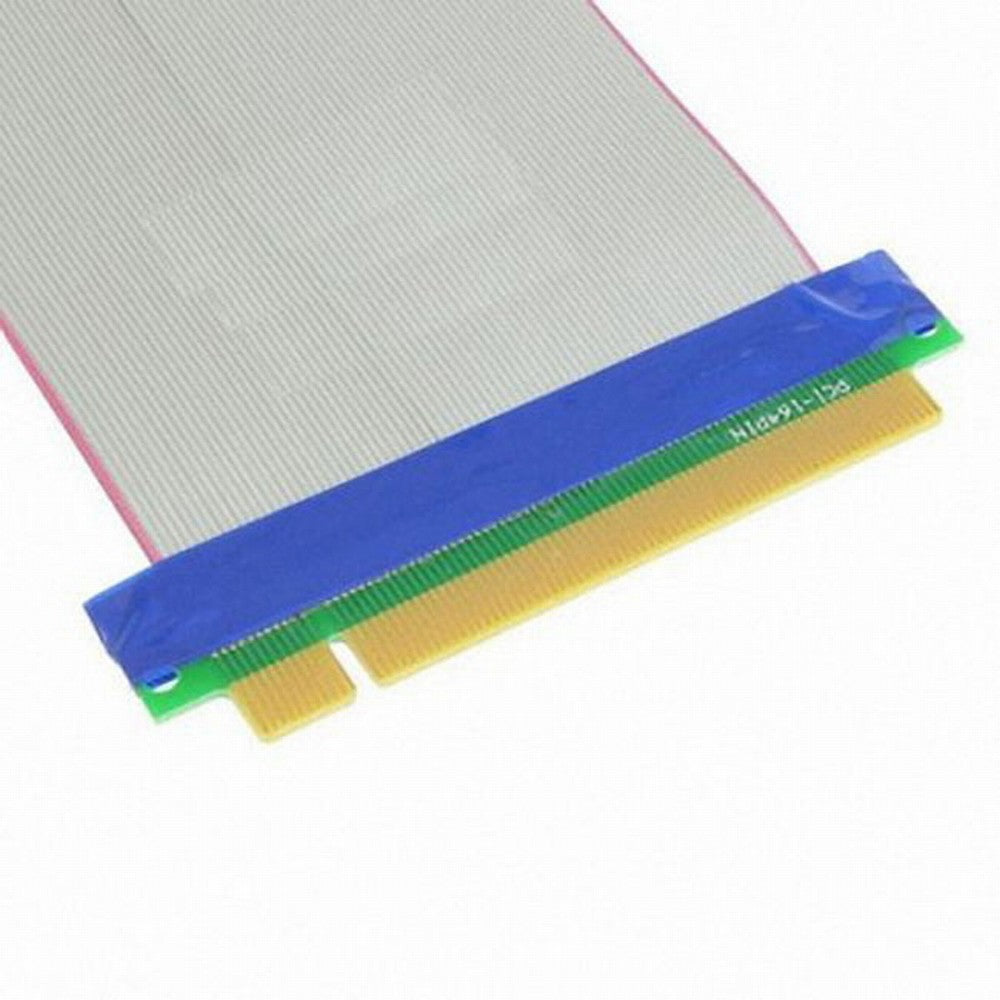 PCI-E Express 16X to 16x Male to Female Riser Extender Card Ribbon Cable 20cm EP-075