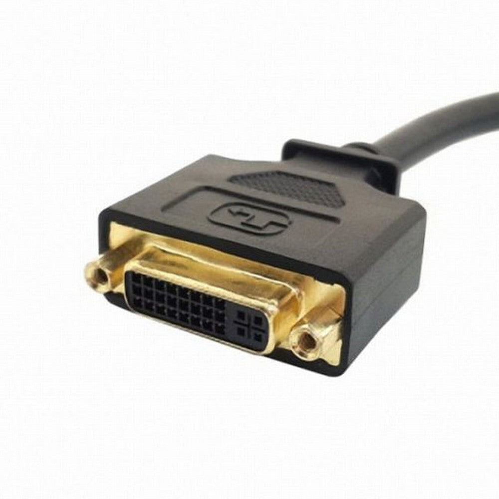 DVI Female to HDMI Male Adapter Converter Cable For PC Laptop HDTV 10cm DB-038
